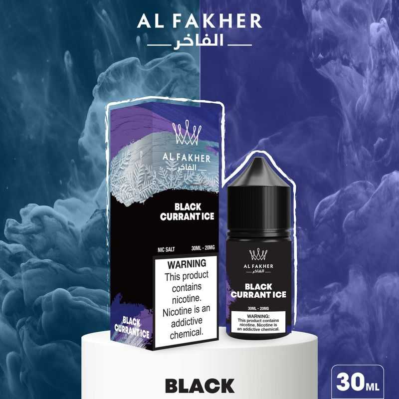 vapenoble.com Black Currant Ice E-Liquids 20MG Strengths 30ML Bottles by Al Fakher