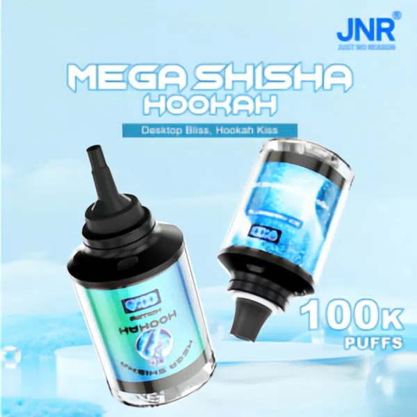 vapenoble.com Redefining Longevity: JNR Mega Shisha Hookah 100K Puffs – The Ultimate Luxury Experience in Large-Capacity Vape!